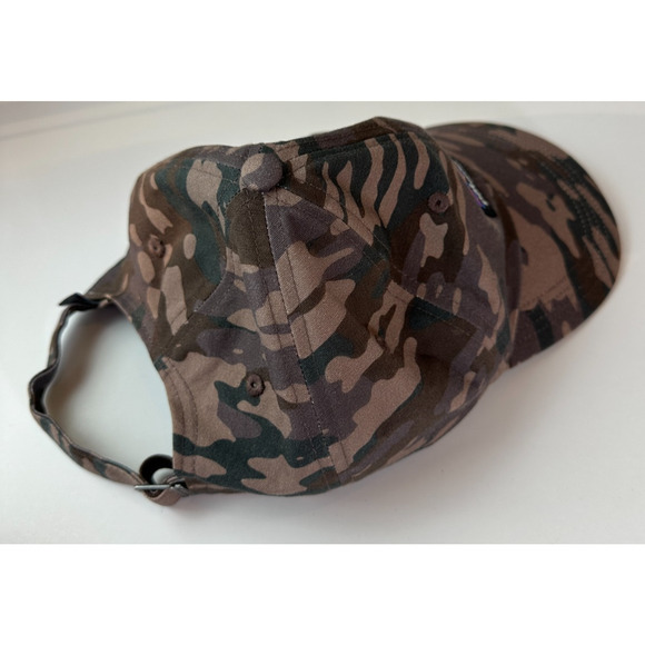 Patagonia P-6 Label Trad Cap Camo Camouflage Hat No Size Adjustable Adults - Picture 4 of 8